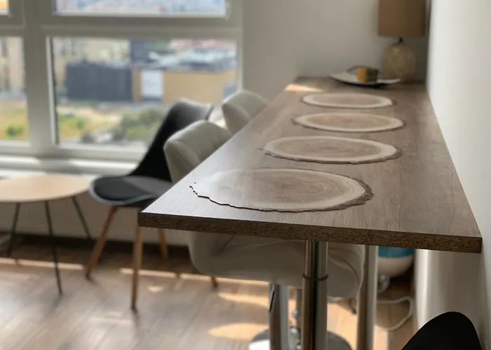 Apartament Skyscrapper Z Widokiem Na Panorame Warszawy