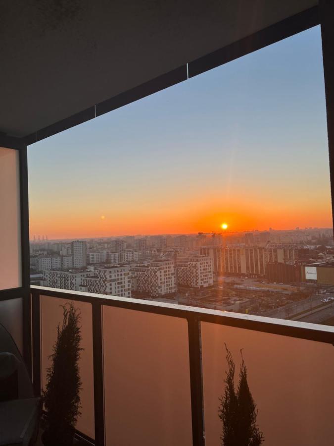Skyscrapper Z Widokiem Na Panorame Warszawy *